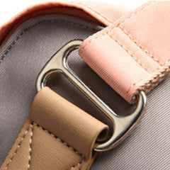 Large Capacity Colorblock Waterproof Backpack – School & Travel Laptop Bag