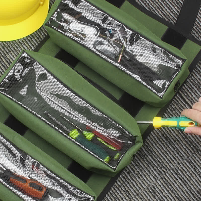 Tool Roll Bag Heavy Duty Tool Organizer with 4 Removable Pouch - VOTVO