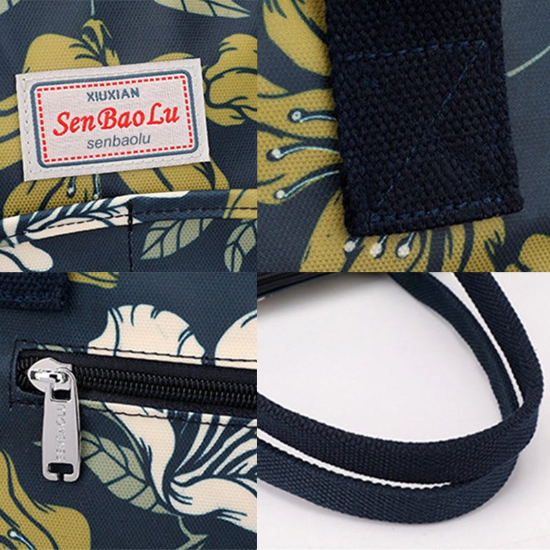 Top - Handle Bag for Women – Ethnic Flower Style Crossbody Handbag, Versatile & Stylish - VOTVO