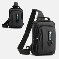 Practical Crossbody Sling Bag for Men – Waterproof Travel Satchel Purse