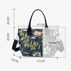 Top - Handle Bag for Women – Ethnic Flower Style Crossbody Handbag, Versatile & Stylish - VOTVO