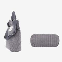 Tote Bag for Women - Retro Large Size Traveling Canvas Handbag