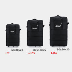 Multifunctional Large Capacity Rolling Tote Crossbody Handbag for Travel – Versatile Nylon Tote Bag