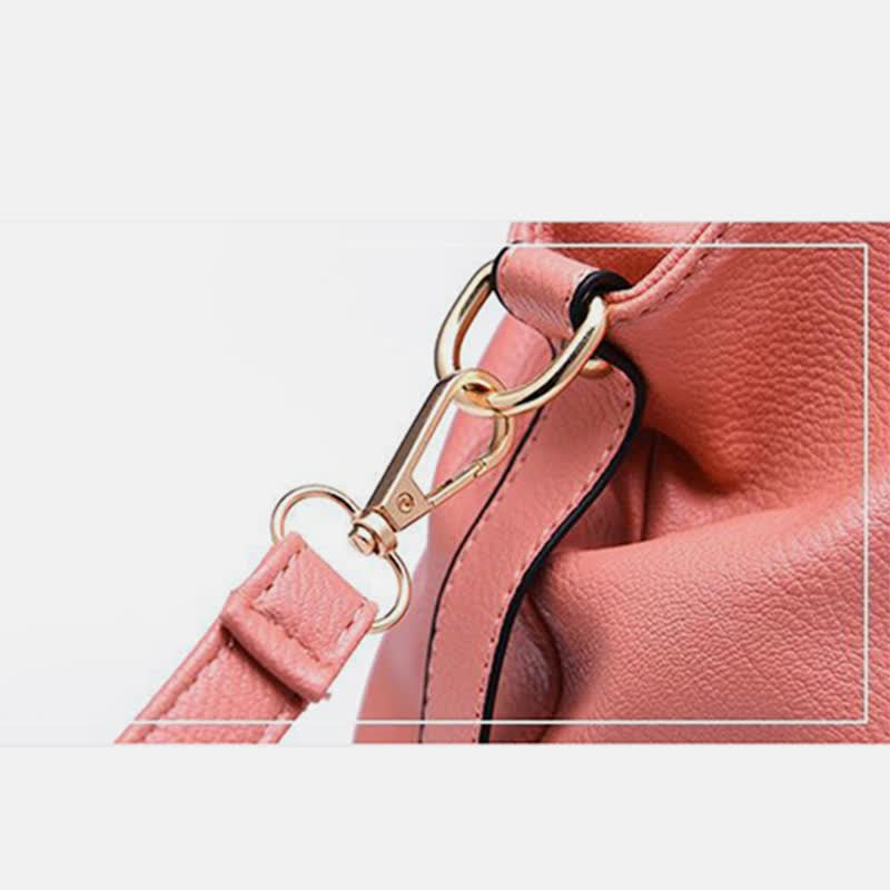 Women's Leather Tote Shoulder Bag | Top - Handle Satchel Hobo Purse - VOTVO