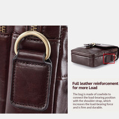 Vintage High Capacity Messenger Bag – A Timeless Classic for the Modern Man