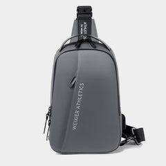 Waterproof Sling Bag for Men – Multi - Functional Chest Bag with USB Charging Port for Hiking, Cycling, and Travel - VOTVO