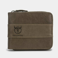 RFID Antimagnetic Vintage Genuine Leather Wallet - VOTVO