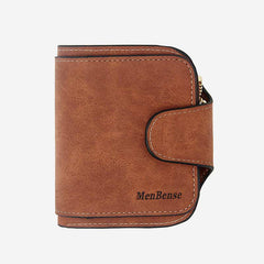 Small Wallet for Women – Multi-Slot Bifold Wallet with Zipper Pocket & ID Window