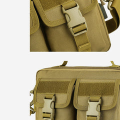 USB Charging Waterproof Large-Capacity Outdoor Messenger Bag – Nylon Crossbody Bag for Sports & Daily Use