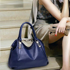 Women's Leather Tote Shoulder Bag | Top - Handle Satchel Hobo Purse - VOTVO