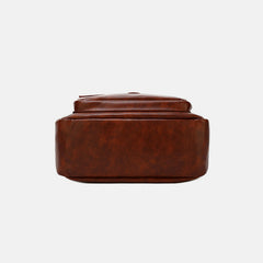 Women's Fashion Backpack Purse - Multifunctional PU Leather Shoulder Bag with Adjustable Strap