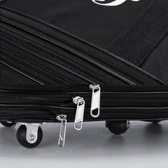 Multifunctional Large Capacity Rolling Tote Crossbody Handbag for Travel – Versatile Nylon Tote Bag