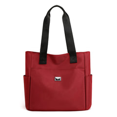 Lightweight, waterproof nylon shoulder bag