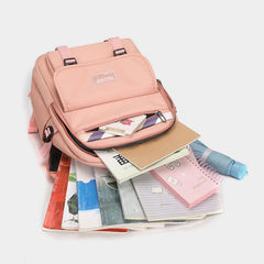 Waterproof Backpack for Women – Soft Breathable Fabric Casual Travel Bag