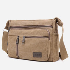 Umhängetasche für Herren | Vintage Outdoor Canvas Business Schultertasche