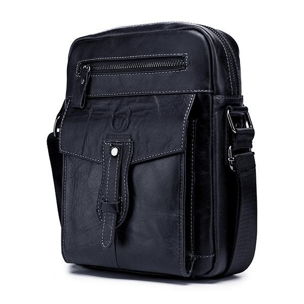 Borsa a tracolla Bull Captain in vera pelle: elegante e pratica per l'uso quotidiano, i viaggi e il lavoro