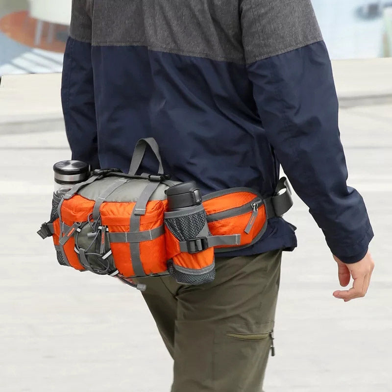 Riñonera de viaje impermeable 3 en 1: multifuncional y de gran capacidad para actividades al aire libre