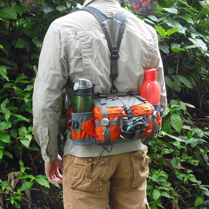 Riñonera de viaje impermeable 3 en 1: multifuncional y de gran capacidad para actividades al aire libre