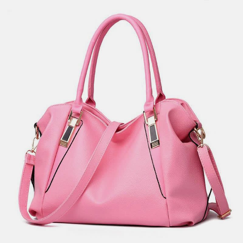 Women's Leather Tote Shoulder Bag | Top - Handle Satchel Hobo Purse - VOTVO