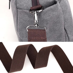 Women's Canvas Hobo Handbag – Multi-Pocket Shoulder Tote & Crossbody Bag