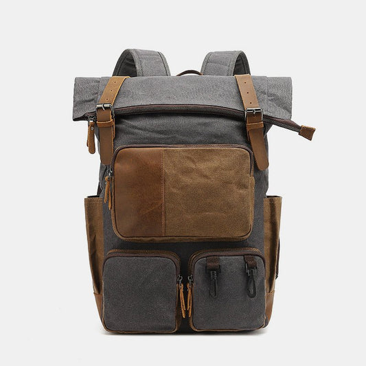 Vintage Canvas Backpack | Travel Laptop Backpack for Men & Women | School & College Backpack - VOTVO
