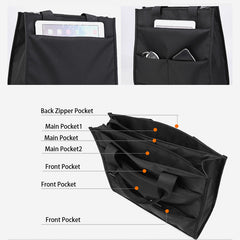 Unisex Lightweight Multi - Pocket Waterproof Tote Bag – Ideal for Daily Use, Travel & Business - VOTVO