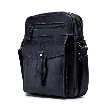 Borsa a tracolla Bull Captain in vera pelle: elegante e pratica per l'uso quotidiano, i viaggi e il lavoro