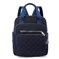 Quilted Backpack Stylish Shoulder Bag for Women Traval Casual Purses