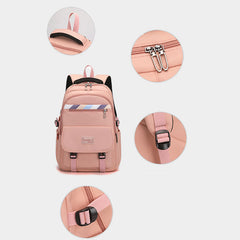 Waterproof Backpack for Women – Soft Breathable Fabric Casual Travel Bag