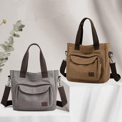 Versatile Women's Canvas Bag: A Stylish Small Bag for Work and Beyond