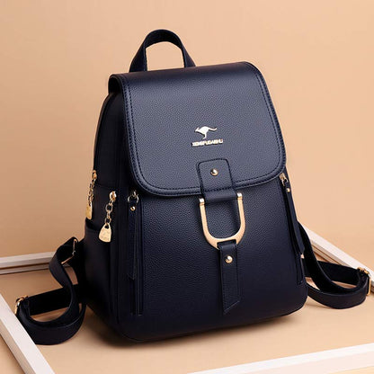 Zaino da donna – Borsa da viaggio multitasche in pelle PU