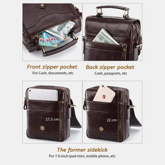 Vintage High Capacity Messenger Bag – A Timeless Classic for the Modern Man - VOTVO