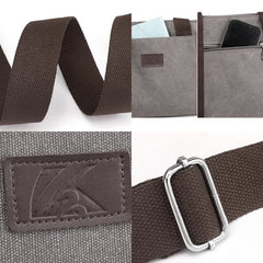 Women's Canvas Tote Shoulder Handbag – Casual Crossbody Purse Work Bag - VOTVO