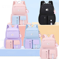 Waterproof Lightweight Large-Capacity College Backpack – Cute & Comfortable School Bag