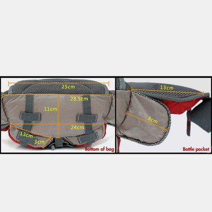Riñonera de viaje impermeable 3 en 1: multifuncional y de gran capacidad para actividades al aire libre