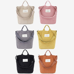 Tote Bag for Women - Retro Large Size Traveling Canvas Handbag