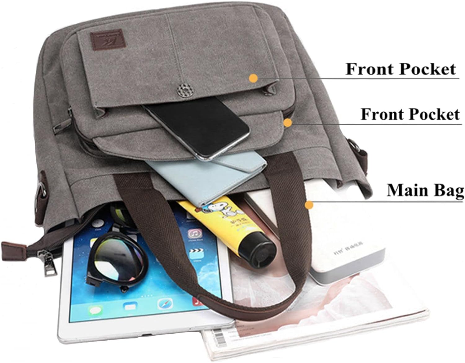 Versatile Women's Canvas Bag: A Stylish Small Bag for Work and Beyond - VOTVO