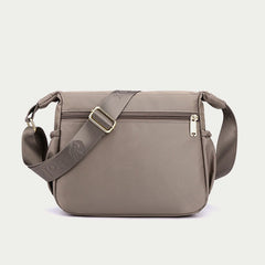 Women’s Minimalist Nylon Crossbody Bag – Water-Resistant Lightweight Daypack
