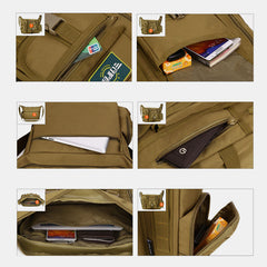 Waterproof Tactical Military Multi-Pocket CrossbodyBag