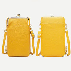 Women's Vegan Leather Crossbody Phone Purse with Card Slot | Stylish Shoulder Bag - VOTVO