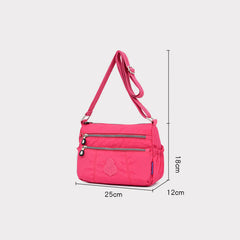 Urban Casual Crossbody Bag for Women – Lightweight Nylon Cloth Mother Bag