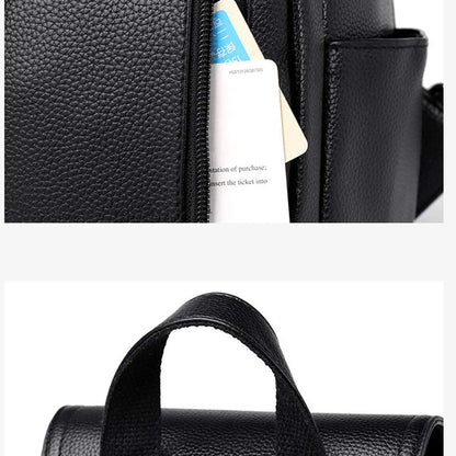 Zaino da donna – Borsa da viaggio multitasche in pelle PU