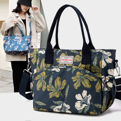 Top-Handle Bag for Women – Ethnic Flower Style Crossbody Handbag, Versatile & Stylish