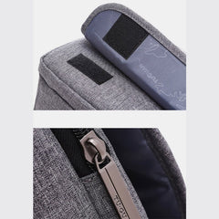 Waterproof Men’s Canvas Messenger Bag - Small Laptop Crossbody Bag - VOTVO