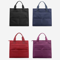 Unisex Lightweight Multi-Pocket Waterproof Tote Bag – Ideal for Daily Use, Travel & Business