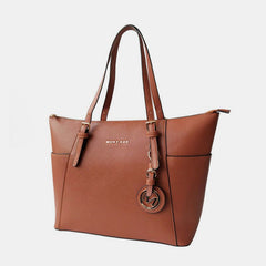 Women’s Large Capacity Tote Handbag – Stylish PU Leather Shoulder Bag - VOTVO