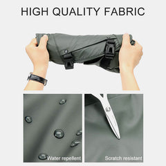 Vintage Waterproof Multi-Pocket Messenger Bag – Durable Nylon Crossbody Bag for Men