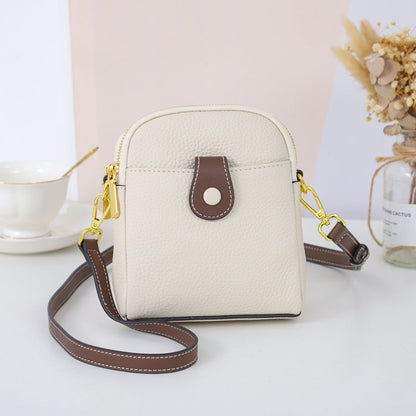 Borsa a tracolla Charlotte in vera pelle