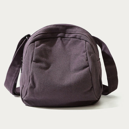 Borsa a tracolla casual da donna in tela, semplice borsa da viaggio
