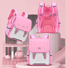 Reflective Girls & Boys School Backpack – Waterproof Faux Leather Kids Bookbag - VOTVO